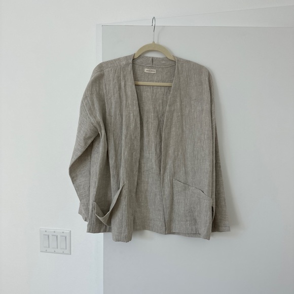 Chelsea Lensing linen jacket - Picture 1 of 5